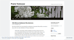Desktop Screenshot of prairieyesteryear.com